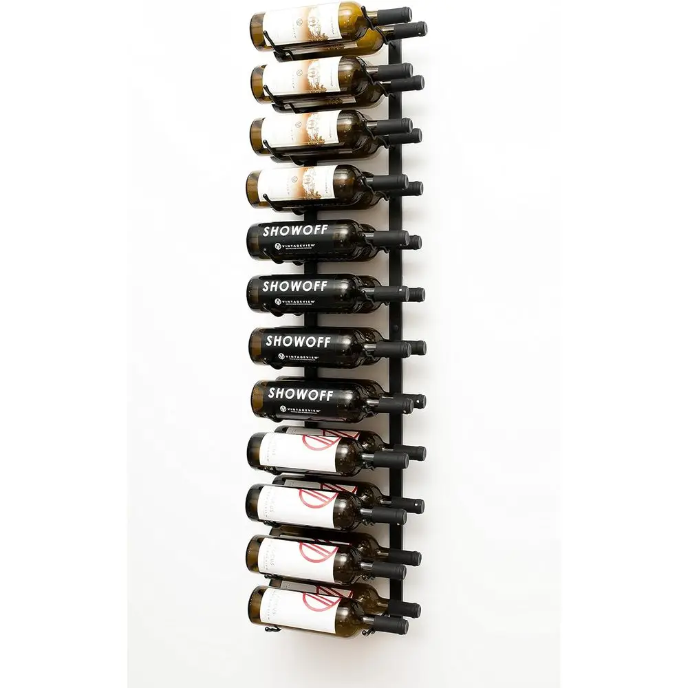 Винная полка W Series Pro 4 - металлическая настенная винная полка - ern, Label orward Wine Storage - компактная винная полка для хранения 24 бутылок
Винная полка W Series Pro 4 - металлическая настенная винная полка - ern, Label orward Wine Storage - компактная винная полка для хранения 24 бутылок