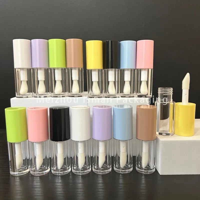50Pcs Cosmetic Packaging 5ml Round Clear Big Wand Brush Empty Lip Gloss Tube Bottle Liquid Lipstick Lipgloss Tubes Containers
50Pcs Cosmetic Packaging 5ml Round Clear Big Wand Brush Empty Lip Gloss Tube Bottle Liquid Lipstick Lipgloss Tubes Containers