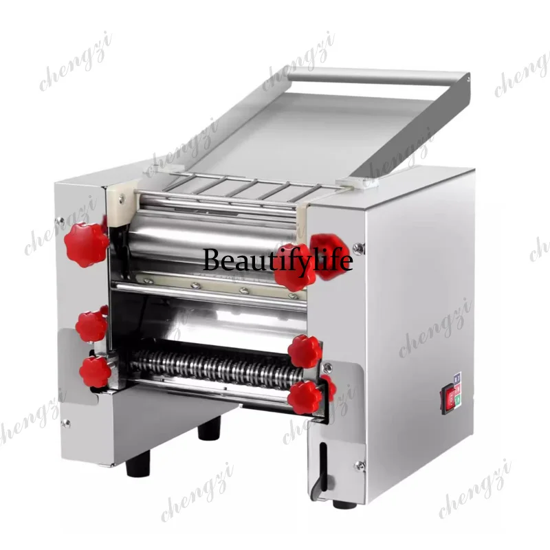 Electric Noodles Machine Stainless Steel Desktop Spaghetti Dough Press Sheeter Roller Kneading Pasta Maker
Electric Noodles Machine Stainless Steel Desktop Spaghetti Dough Press Sheeter Roller Kneading Pasta Maker