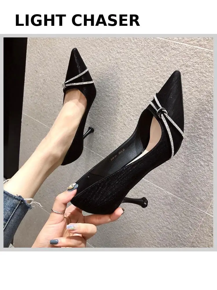 Office Lady Shoes Sexy Stiletto Faux Suede High Heels Woman Shoes Pointed Toe Dress Shoes Basic Pumps Women Boat Zapatos Mujer
Office Lady Shoes Sexy Stiletto Faux Suede High Heels Woman Shoes Pointed Toe Dress Shoes Basic Pumps Women Boat Zapatos Mujer