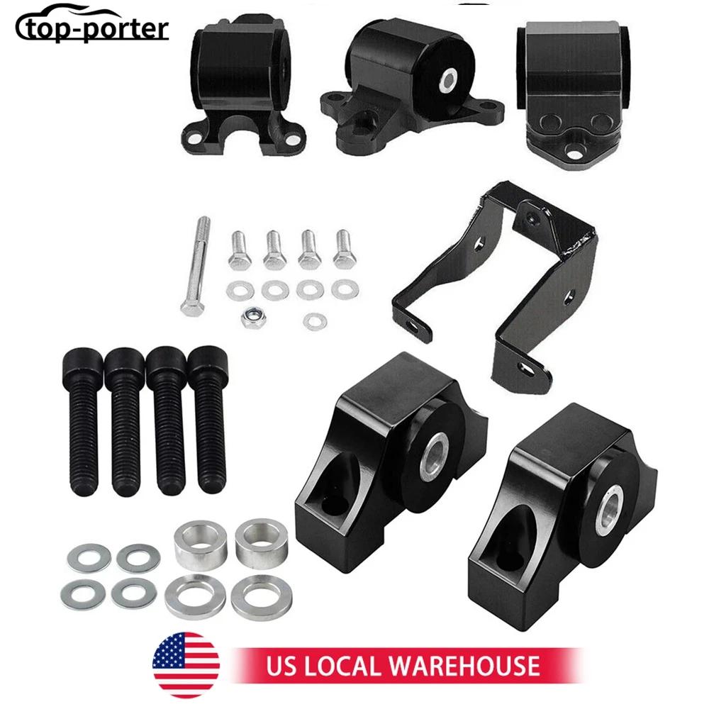 Swap Engine Motor Mount 3Bolt Kit +Torque Mount Kits For 1998 Honda Civic HX Coupe 2-Door 1.6L 1 For 1996-2000 Civic EK B-Series
Swap Engine Motor Mount 3Bolt Kit +Torque Mount Kits For 1998 Honda Civic HX Coupe 2-Door 1.6L 1 For 1996-2000 Civic EK B-Series