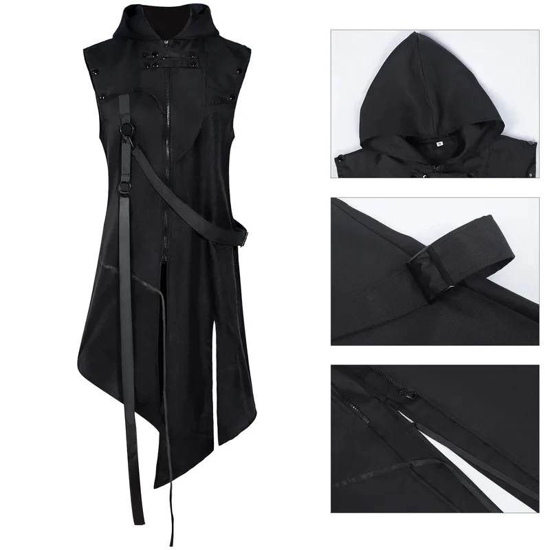 ABC123Halloween Cosplay Costumes Medieval Renaissance Punk Style Men's Coat Performance Retro Gothic Long Jackets Plus3;b,6/k'5;
ABC123Halloween Cosplay Costumes Medieval Renaissance Punk Style Men's Coat Performance Retro Gothic Long Jackets Plus3;b,6/k'5;