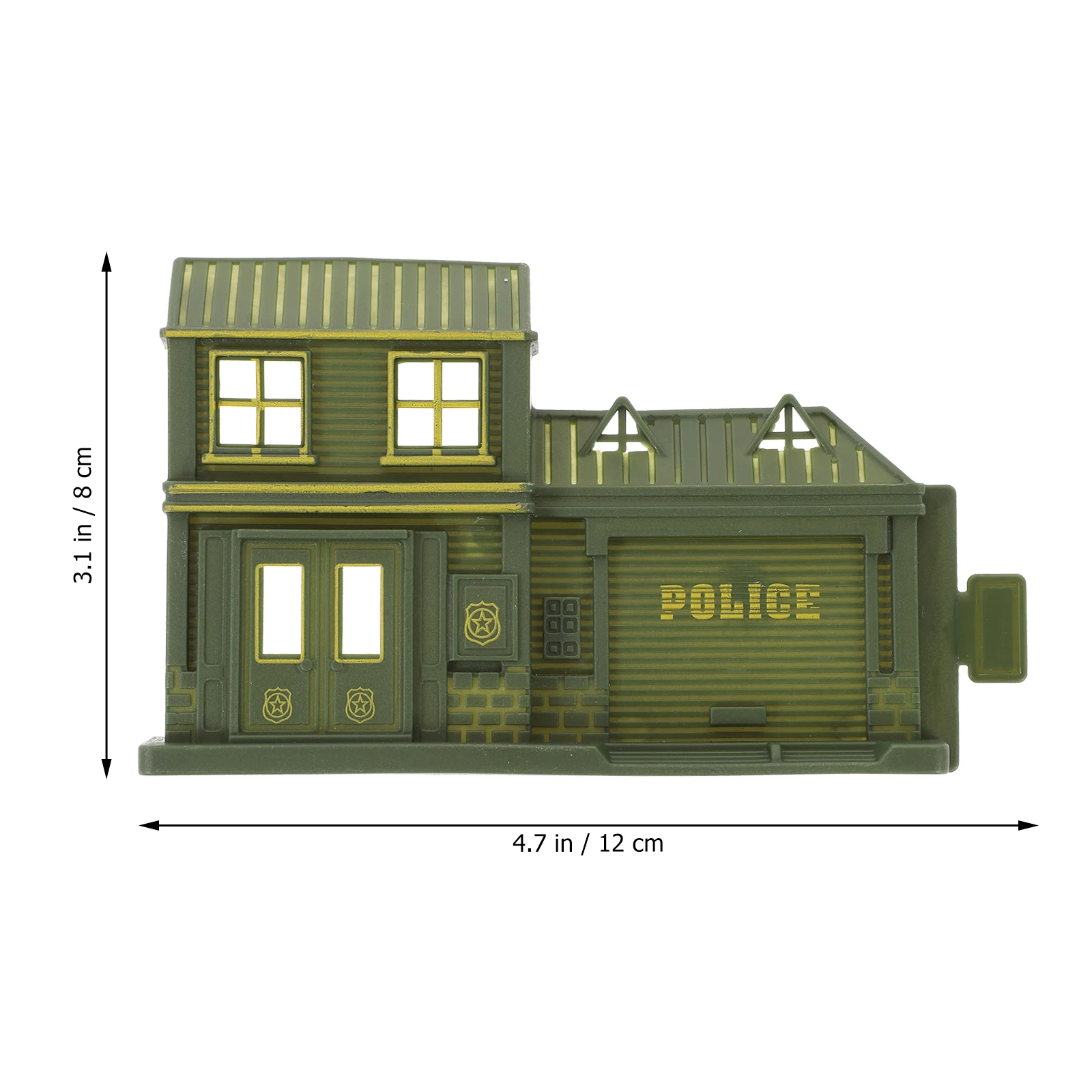 12 Pcs Simulated Sand Table Building Police Station Decor Model Decorative Plastic Mini Decoration
12 Pcs Simulated Sand Table Building Police Station Decor Model Decorative Plastic Mini Decoration