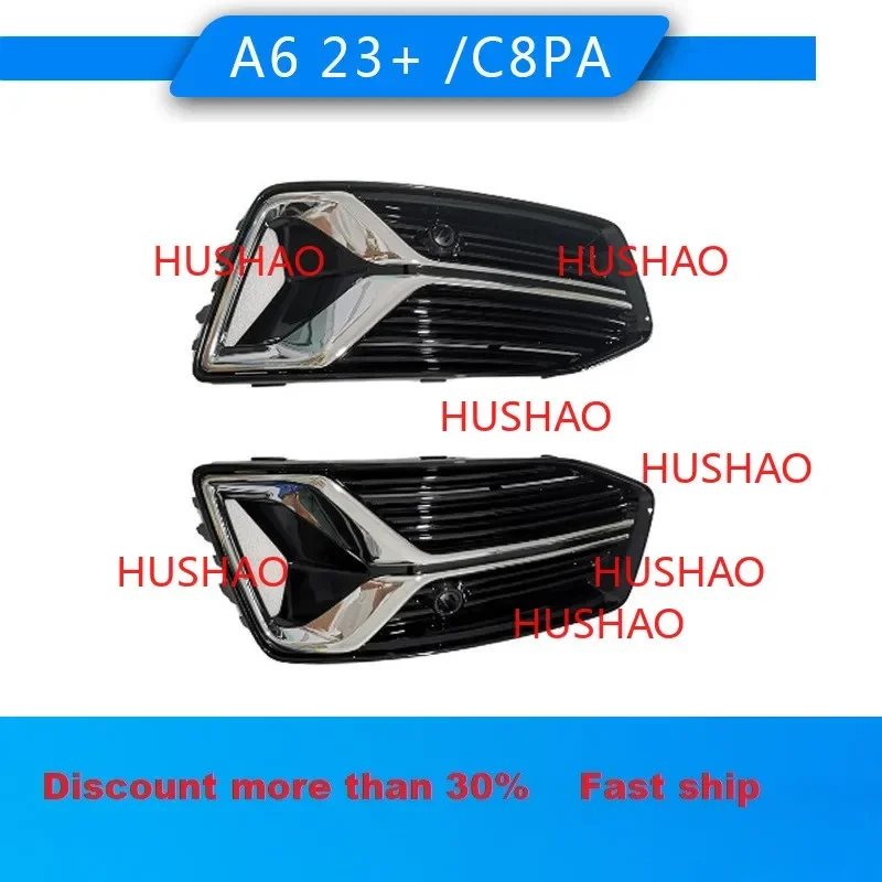 Car Front Bumper Grille Trim Fog Light Cover Frame For Audi A6 C8 2019-2024 C8PA with ACC hole Auto Lamp protection
Car Front Bumper Grille Trim Fog Light Cover Frame For Audi A6 C8 2019-2024 C8PA with ACC hole Auto Lamp protection