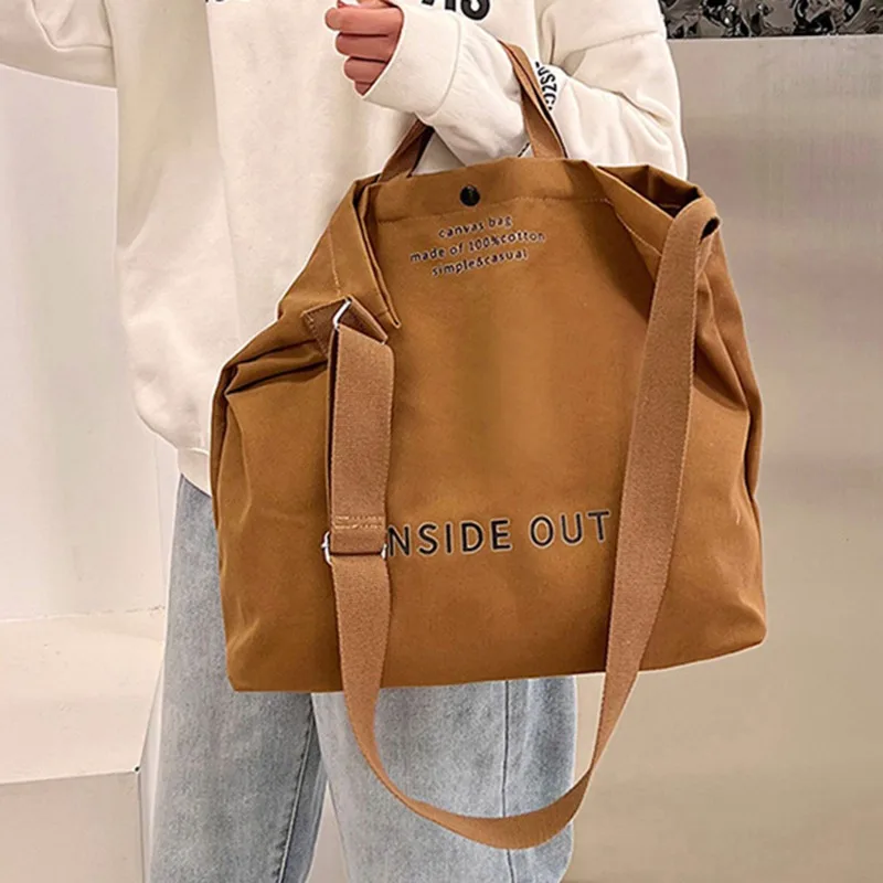 Women Canvas Tote Casual Shoulder Work Bag Large Capacity Crossbody Top Handle Bag Multifunction Big Shopping Cross-body Handbag
Women Canvas Tote Casual Shoulder Work Bag Large Capacity Crossbody Top Handle Bag Multifunction Big Shopping Cross-body Handbag
