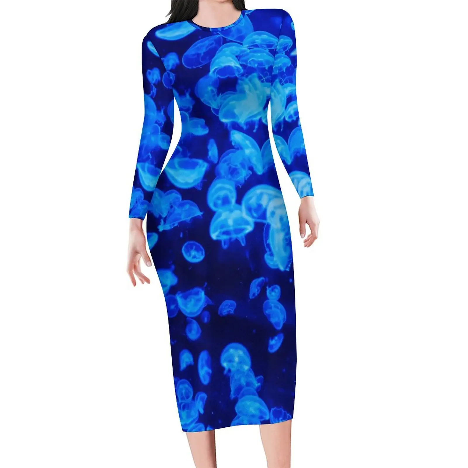 Jellies Dress Female Swarm of Jellyfish Streetwear Bodycon Dress Spring Long Sleeve Cute Dresses Design Oversized Vestidos
Jellies Dress Female Swarm of Jellyfish Streetwear Bodycon Dress Spring Long Sleeve Cute Dresses Design Oversized Vestidos