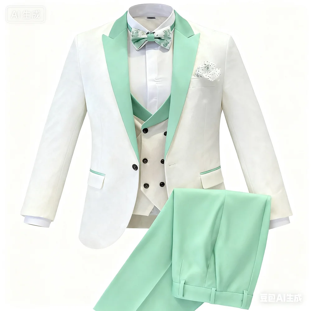 Jacquard 3 Piece Men's Tuxedo Regular Fit Blazer Vests Pants Double Breasted Business Prom Wedding Set Men's Formal Clothes
Jacquard 3 Piece Men's Tuxedo Regular Fit Blazer Vests Pants Double Breasted Business Prom Wedding Set Men's Formal Clothes