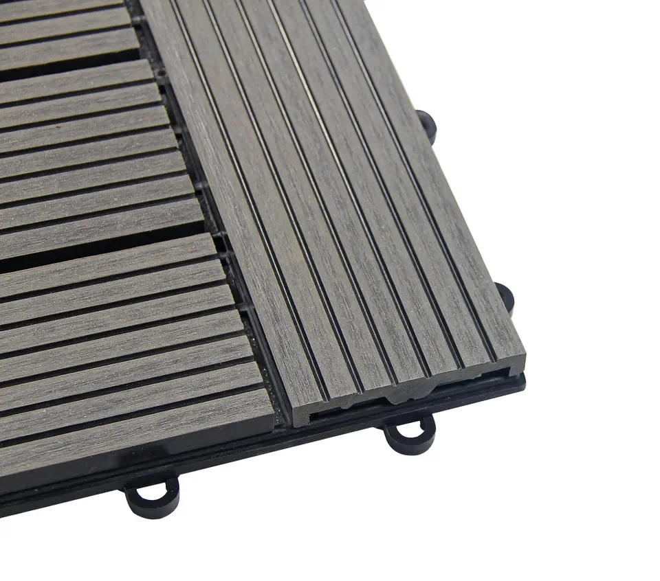 DIY plastic wood composite modern wood plastic tile splicing pavement wood plastic flooring interlocking deck tile
DIY plastic wood composite modern wood plastic tile splicing pavement wood plastic flooring interlocking deck tile
