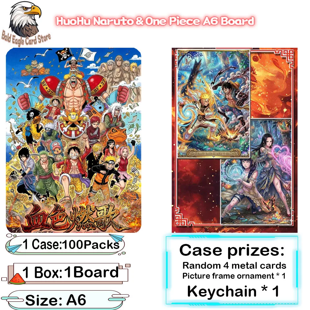 Wholesale 2026 New HuoHu Creative Studio One Piece&Naruto Cards 100 Pieces A6 Size Boards Children's Toys Birthday Gifts
Wholesale 2026 New HuoHu Creative Studio One Piece&Naruto Cards 100 Pieces A6 Size Boards Children's Toys Birthday Gifts
