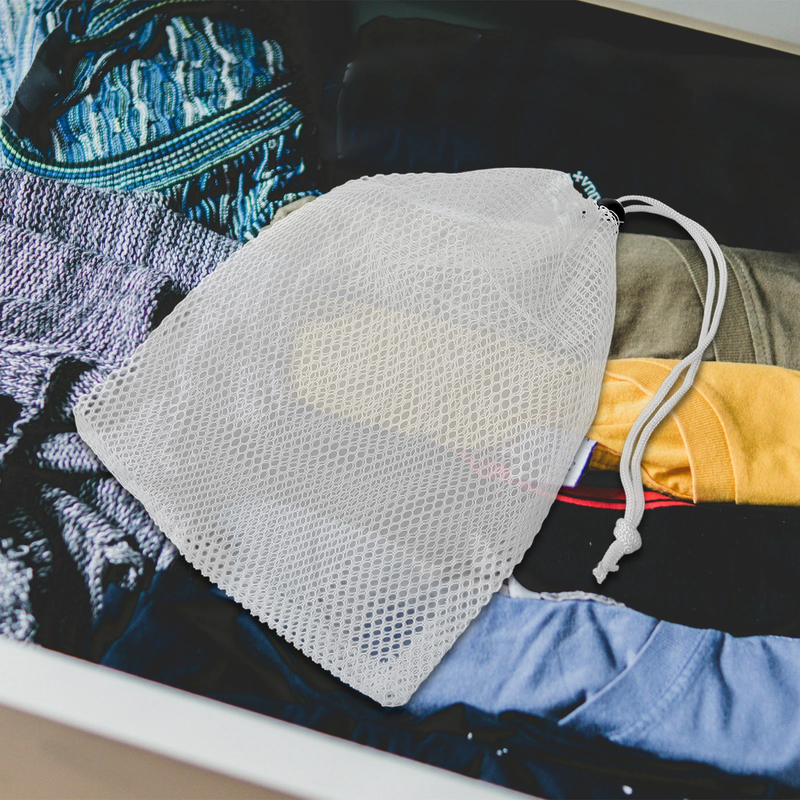 Drawstring Gym Bag Pockets Vacuum Storage Bags Organizer Mesh for Travel Accessories
Drawstring Gym Bag Pockets Vacuum Storage Bags Organizer Mesh for Travel Accessories