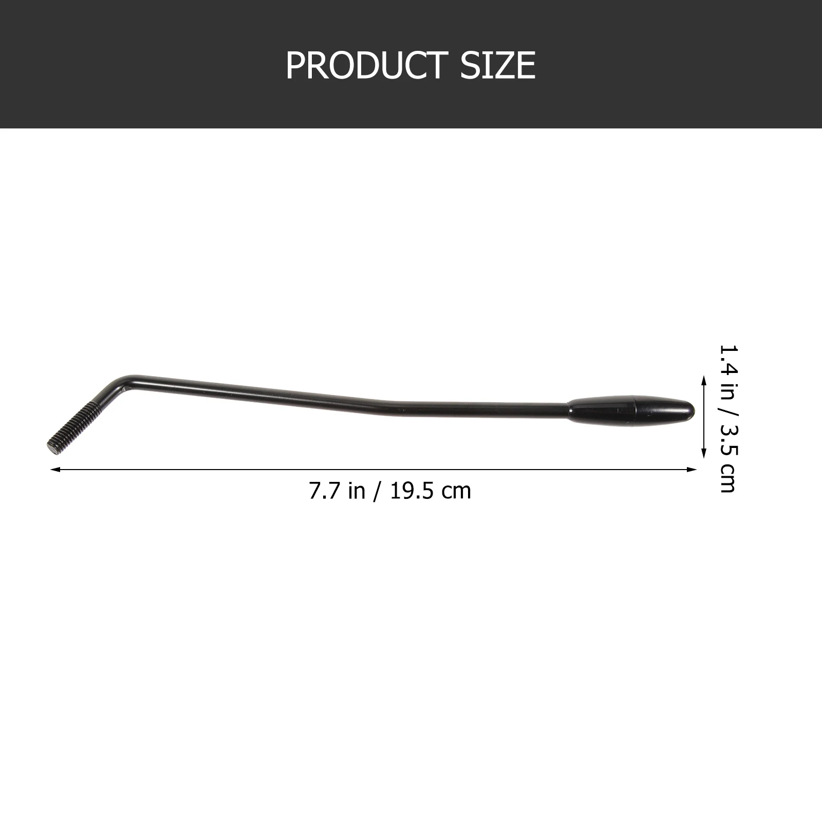 Black Single Guitar Tremolo Bridge Arm 6mm Thread Whammy Bar for Guitar Tremolo Whammy Bar Players Accessories
Black Single Guitar Tremolo Bridge Arm 6mm Thread Whammy Bar for Guitar Tremolo Whammy Bar Players Accessories
