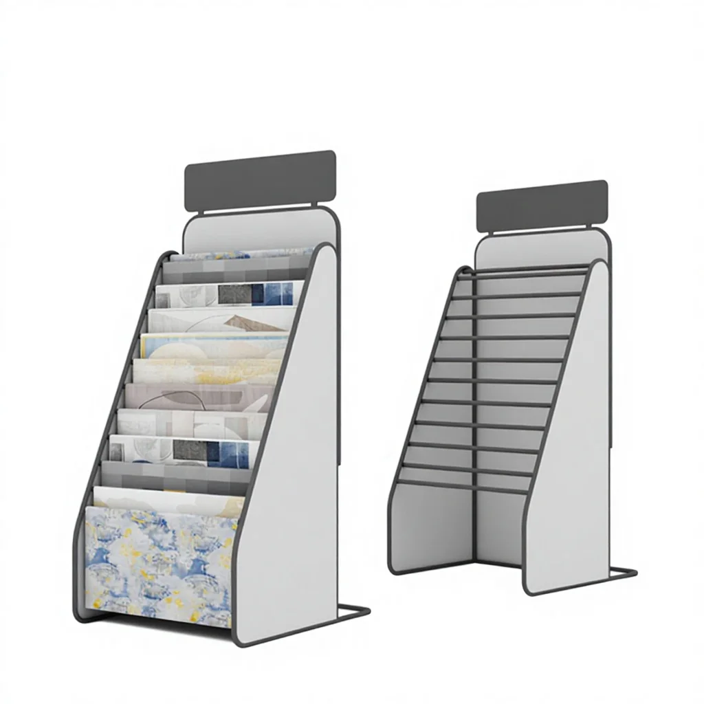 &c Customize Logo Luxury Metal Flooring Textile Fabric Rug Sample Hanging Display Roll Rack Stand for Showroom Portable
&c Customize Logo Luxury Metal Flooring Textile Fabric Rug Sample Hanging Display Roll Rack Stand for Showroom Portable
