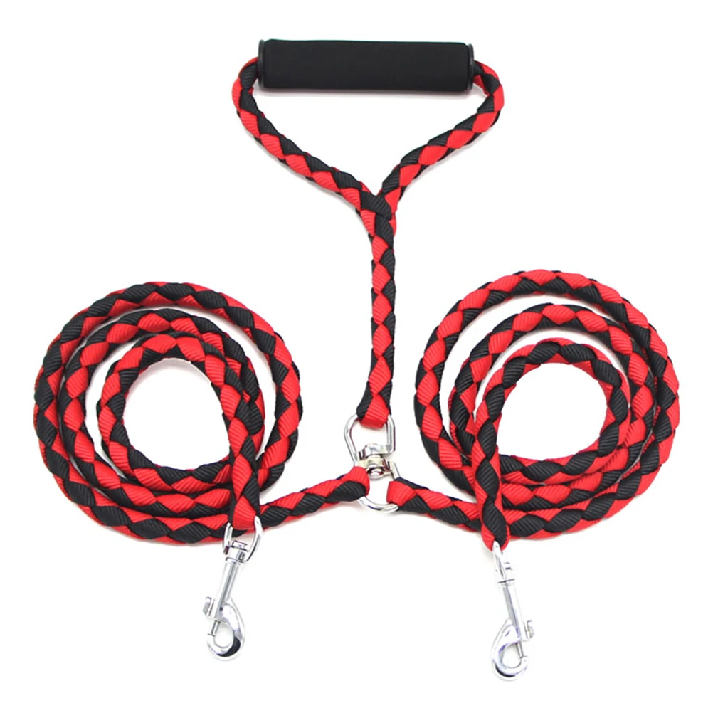 Dual Dog Leash Strong Structure Sturdy Clasp Comfortable Handle Pet Traction Rope No Tangling Small Medium Dogs
Dual Dog Leash Strong Structure Sturdy Clasp Comfortable Handle Pet Traction Rope No Tangling Small Medium Dogs