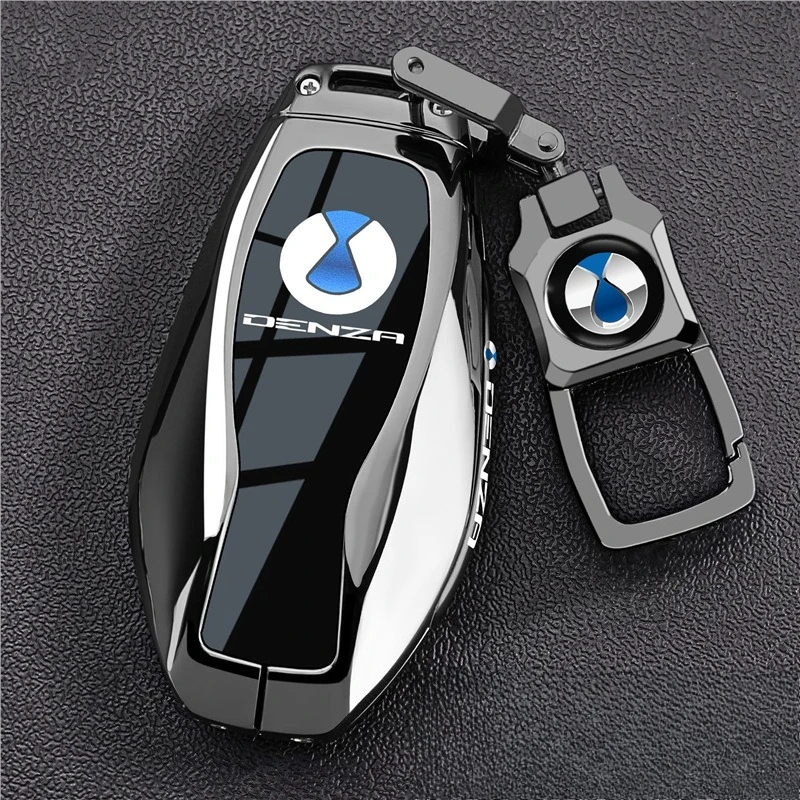 Premium Zinc Alloy & PU Key Cover Case for DENZA D9/N7 - Protective Key Fob Shell Keybag Keychain
Premium Zinc Alloy & PU Key Cover Case for DENZA D9/N7 - Protective Key Fob Shell Keybag Keychain
