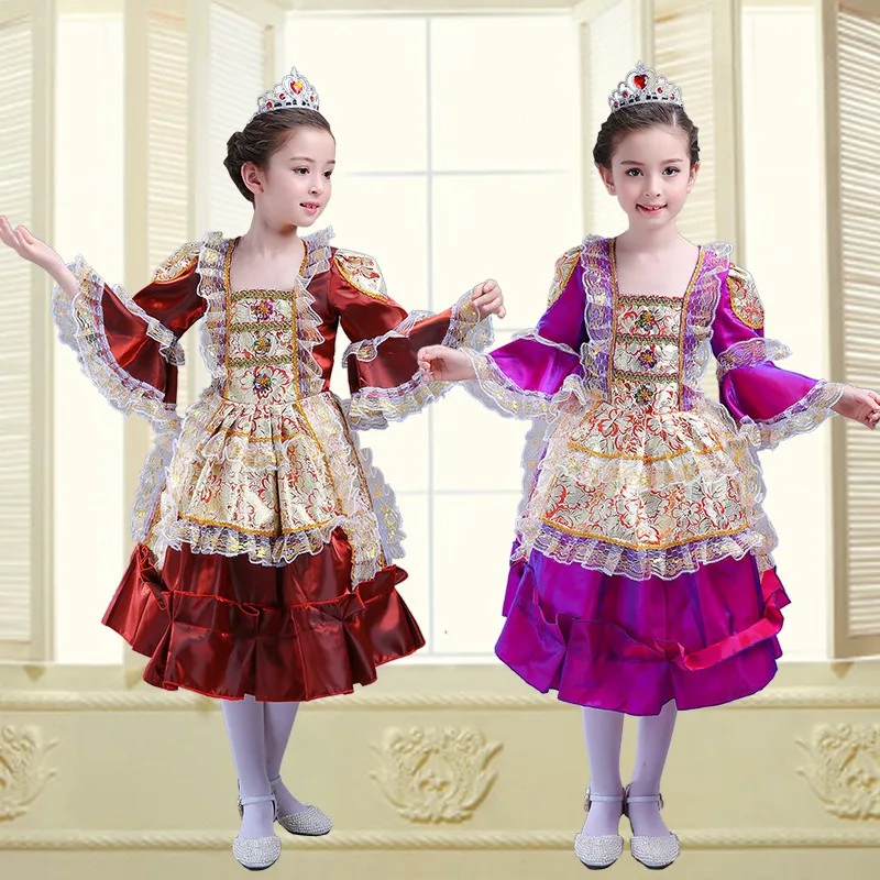 Girls' Court Dresses, Aristocratic Costumes, European-style Children's Dance Costumes, Prince Costumes, Stage Costumes
Girls' Court Dresses, Aristocratic Costumes, European-style Children's Dance Costumes, Prince Costumes, Stage Costumes