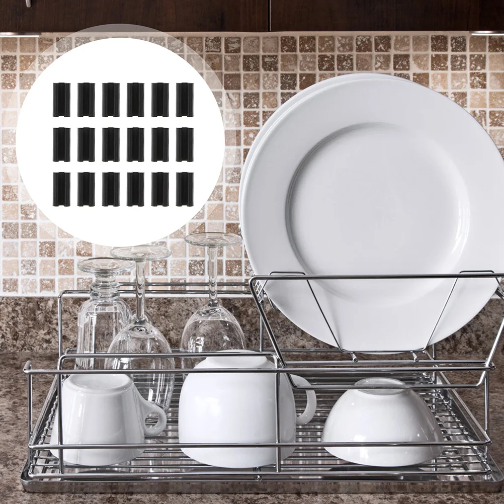 200Pcs Kitchen Sink Rack Feet Non-Slip Wire Gliders 4.8mm Opening Plastic Bumper Tips for Wire Rack Legs Chair Sliders Wood
200Pcs Kitchen Sink Rack Feet Non-Slip Wire Gliders 4.8mm Opening Plastic Bumper Tips for Wire Rack Legs Chair Sliders Wood