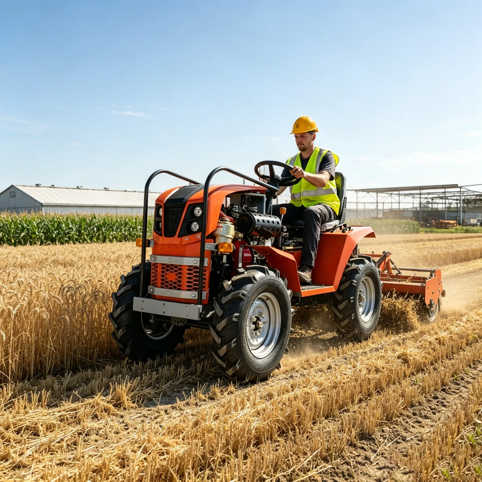 High Horsepower Agricultural Wheel Tractor Heavy Load PTO Output, Supports Full Range Farm Implements Attachments for Farm Land
High Horsepower Agricultural Wheel Tractor Heavy Load PTO Output, Supports Full Range Farm Implements Attachments for Farm Land
