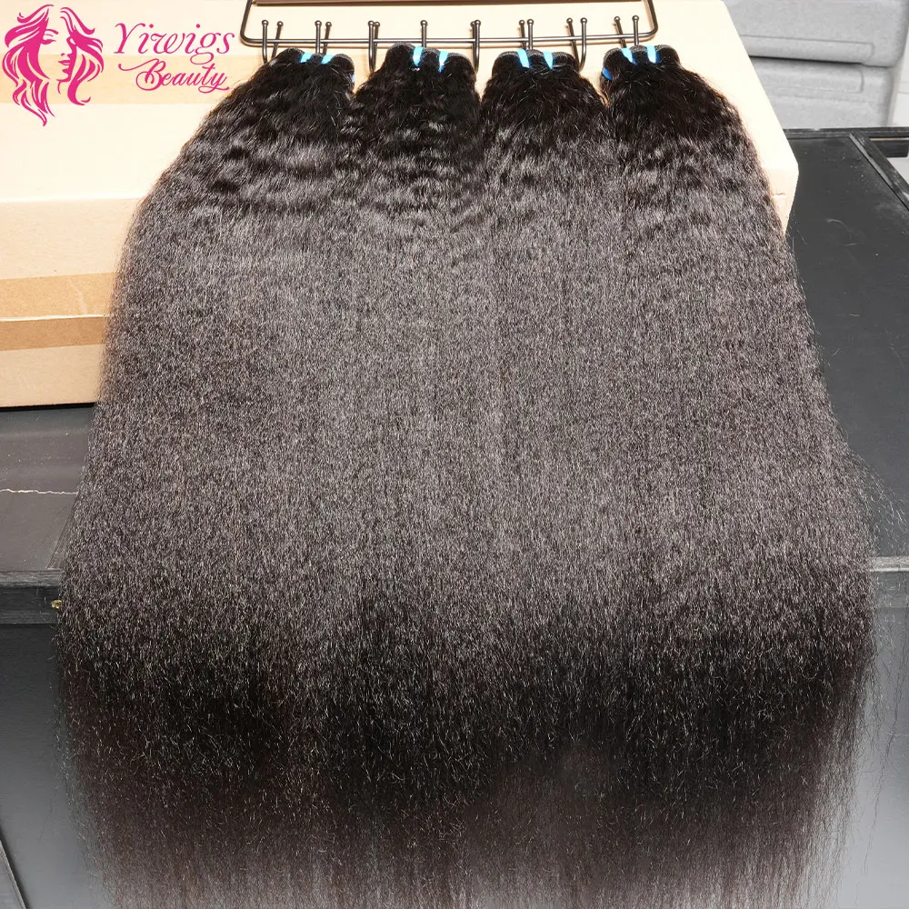 18A Raw Kinky Straight Human Hair Bundles 1/3/4 100% Human Hair Double Weft Vietnamese Virgin Raw Yaki Straight Bundles
18A Raw Kinky Straight Human Hair Bundles 1/3/4 100% Human Hair Double Weft Vietnamese Virgin Raw Yaki Straight Bundles