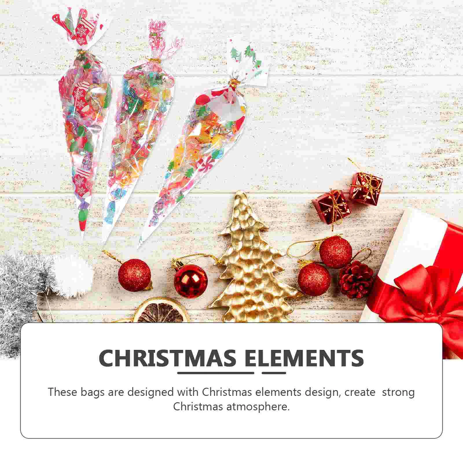 100 Set Christmas Piping Bags Snack Packaging Gift Candy Triangle Cookie Festival Opp
100 Set Christmas Piping Bags Snack Packaging Gift Candy Triangle Cookie Festival Opp