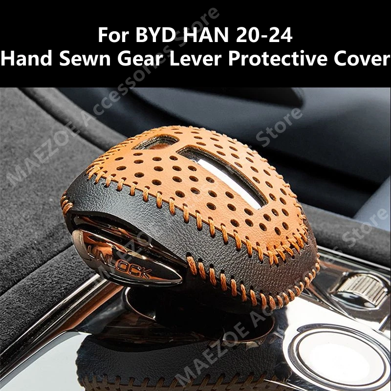 For BYD HAN 20-24 Hand Sewn Gear Lever Protective Cover,Car Interior Decoration Modification Accessories Refit
For BYD HAN 20-24 Hand Sewn Gear Lever Protective Cover,Car Interior Decoration Modification Accessories Refit