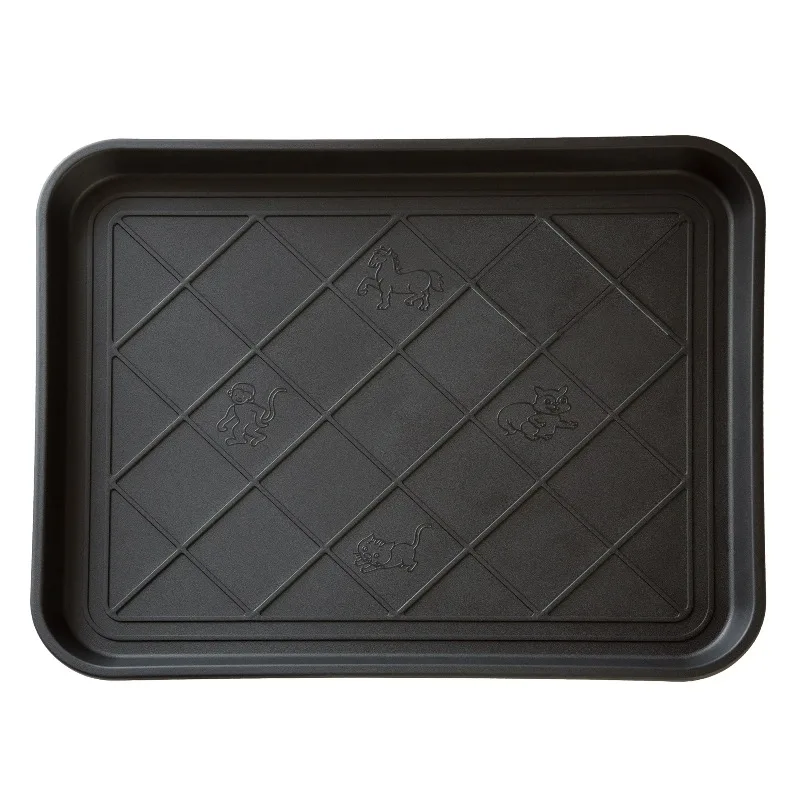 All-Weather Indoor/Outdoor Boot Tray with Raised Edge (Black)
All-Weather Indoor/Outdoor Boot Tray with Raised Edge (Black)