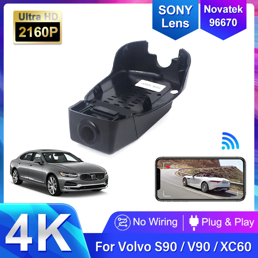 4K 2160P Plug and play Car DVR Video Recorder Dash Cam Camera For Volvo XC60/S90/V90/S90 2017 2018 2019 2020 Control By APP
4K 2160P Plug and play Car DVR Video Recorder Dash Cam Camera For Volvo XC60/S90/V90/S90 2017 2018 2019 2020 Control By APP