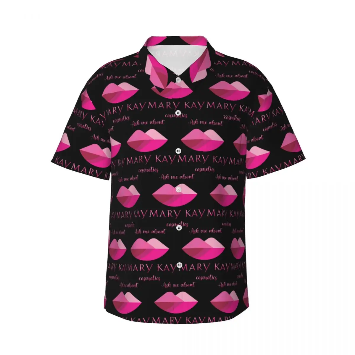 Ask Me About Mary Kay Cosmetics Men's Shirts Hawaiian Short Sleeve Shirt Funny Lapel Tops for Summer Beach
Ask Me About Mary Kay Cosmetics Men's Shirts Hawaiian Short Sleeve Shirt Funny Lapel Tops for Summer Beach