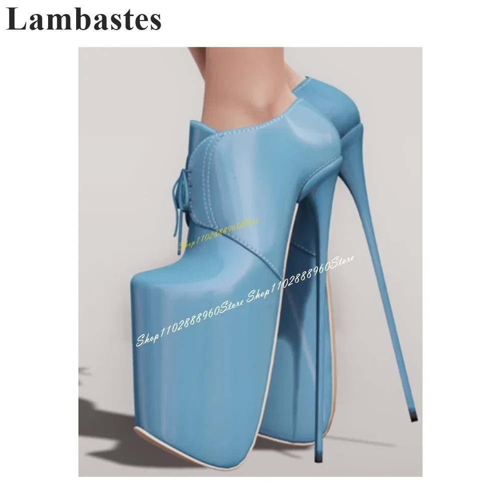 Stylish Cross Tied Blue Platform Pumps Stilettos High Heel Shoes For Women Lace Up Pointed Toe 2024 Fashion Zapatos Para Mujere
Stylish Cross Tied Blue Platform Pumps Stilettos High Heel Shoes For Women Lace Up Pointed Toe 2024 Fashion Zapatos Para Mujere