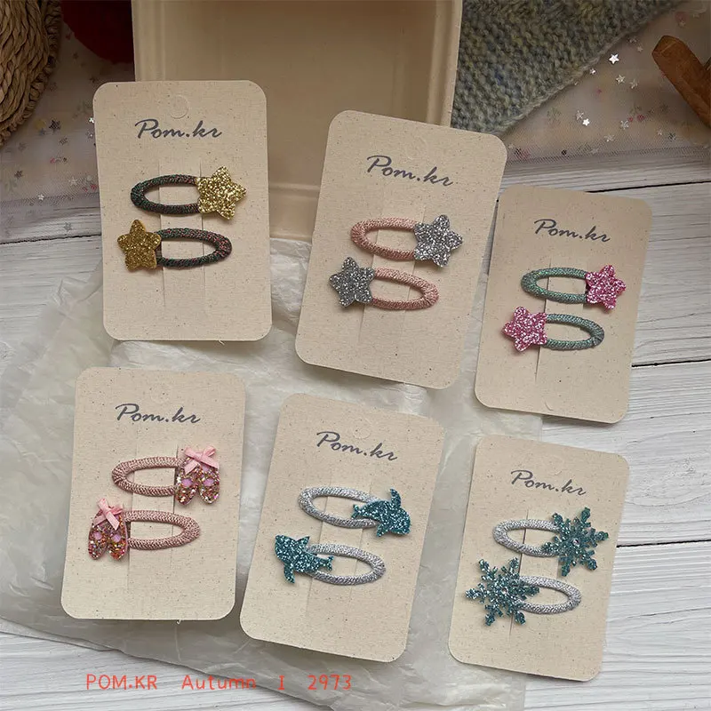 Kids Hair Clips Pink Blue Glitter Star Cutout Side Bang Sweet Fine Sparkle Non Slip Lightweight Cute Daily Headwear Accessories
Kids Hair Clips Pink Blue Glitter Star Cutout Side Bang Sweet Fine Sparkle Non Slip Lightweight Cute Daily Headwear Accessories