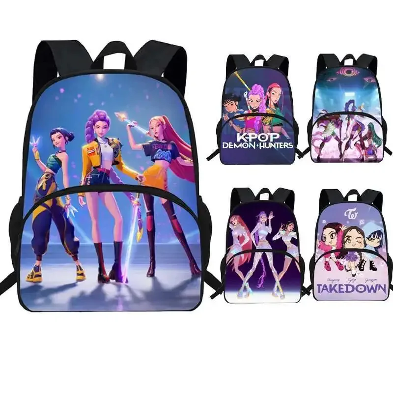 New Halloween Cosplay Anime Movie KPop Demon Hunters Backpack Mira Lumi Zoe Cosplay School Students Schoolbag Boys Girls Anime P
New Halloween Cosplay Anime Movie KPop Demon Hunters Backpack Mira Lumi Zoe Cosplay School Students Schoolbag Boys Girls Anime P