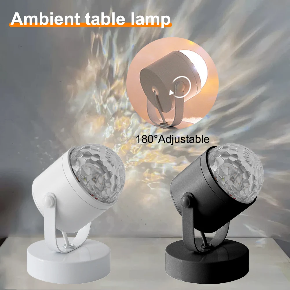 Water Ripple Lamp Multifunctional Sunset Background Lamp Minimalist Sunset Lamp for Home Decoration Night Light
Water Ripple Lamp Multifunctional Sunset Background Lamp Minimalist Sunset Lamp for Home Decoration Night Light