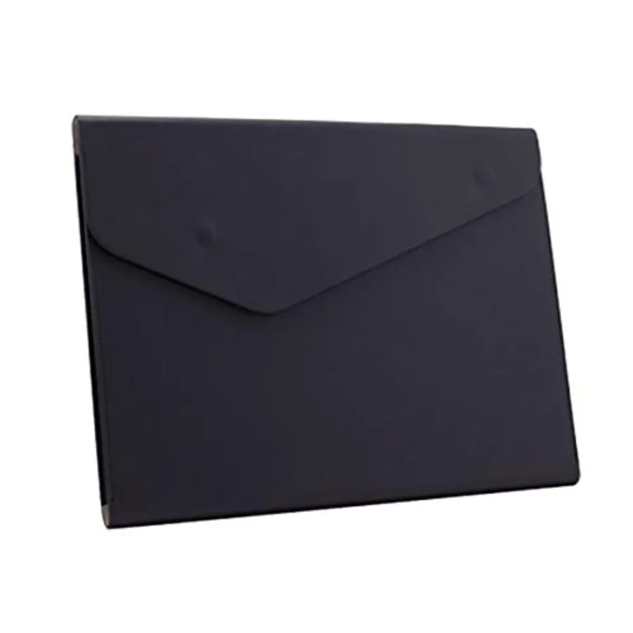 PU Leather A4 File Folder Document Holder Waterproof Portfolio Envelope Folder Case with Invisible Magnetic Closure
PU Leather A4 File Folder Document Holder Waterproof Portfolio Envelope Folder Case with Invisible Magnetic Closure