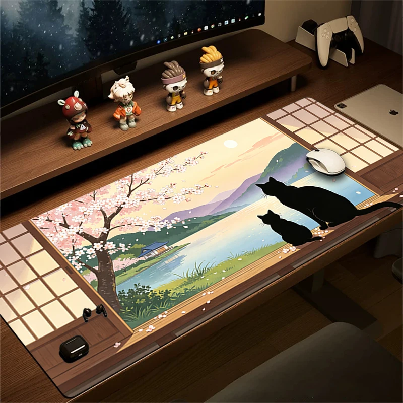 Mouse Pad Anime Cat Large Anti-slip Rubber Base Lock Edge Desk Mat for Office Computer Keyboard Laptop Desk Protector Accessory
Mouse Pad Anime Cat Large Anti-slip Rubber Base Lock Edge Desk Mat for Office Computer Keyboard Laptop Desk Protector Accessory