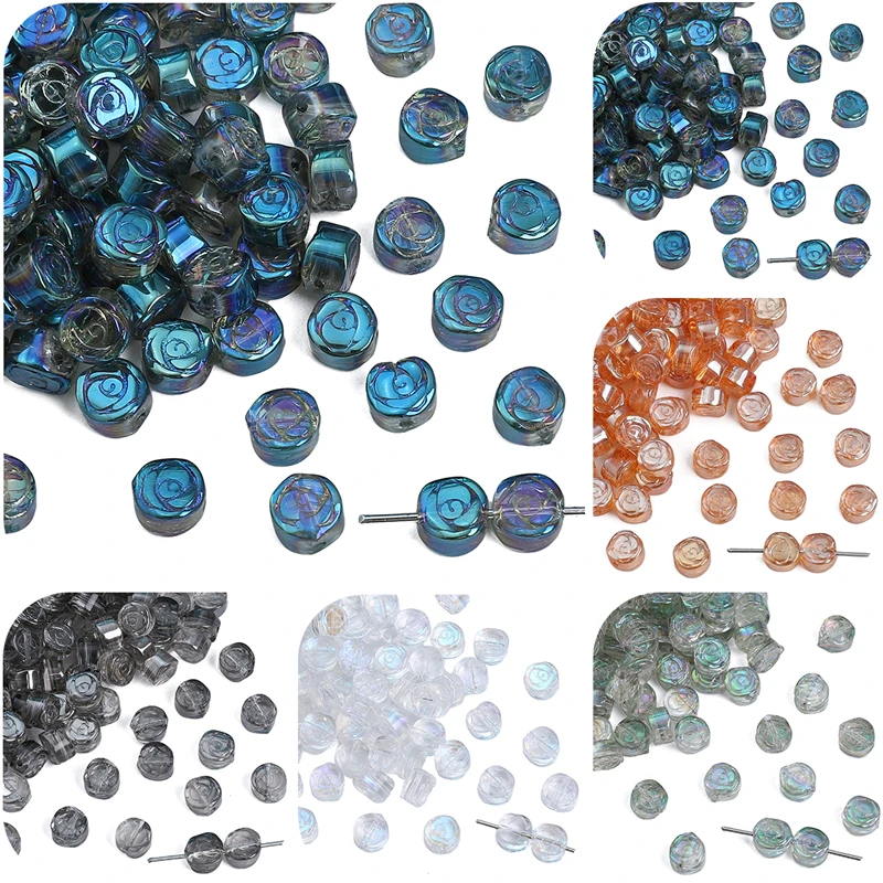 6MM Colored glass crystal beads Rose Crystal Loose Glass Beads DIY Women's Charm Earrings Jewelry Gift Accessories
6MM Colored glass crystal beads Rose Crystal Loose Glass Beads DIY Women's Charm Earrings Jewelry Gift Accessories