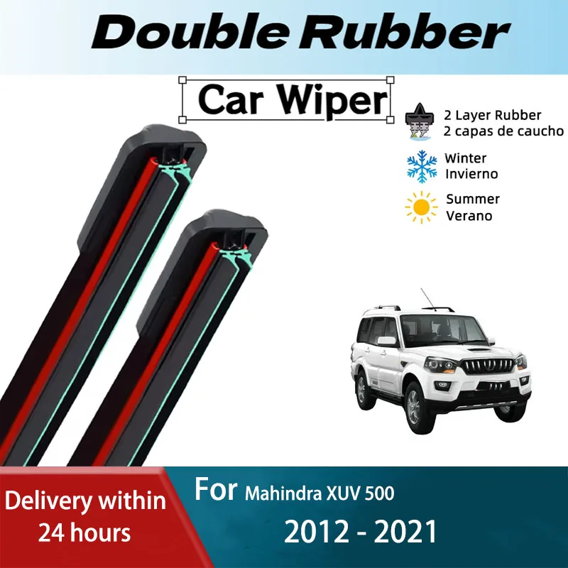 RH Front Windshield Wiper Blades For Mahindra XUV 500 2012-2021 2PCS Windscreen Window Brushes Cleaning Accessories
RH Front Windshield Wiper Blades For Mahindra XUV 500 2012-2021 2PCS Windscreen Window Brushes Cleaning Accessories
