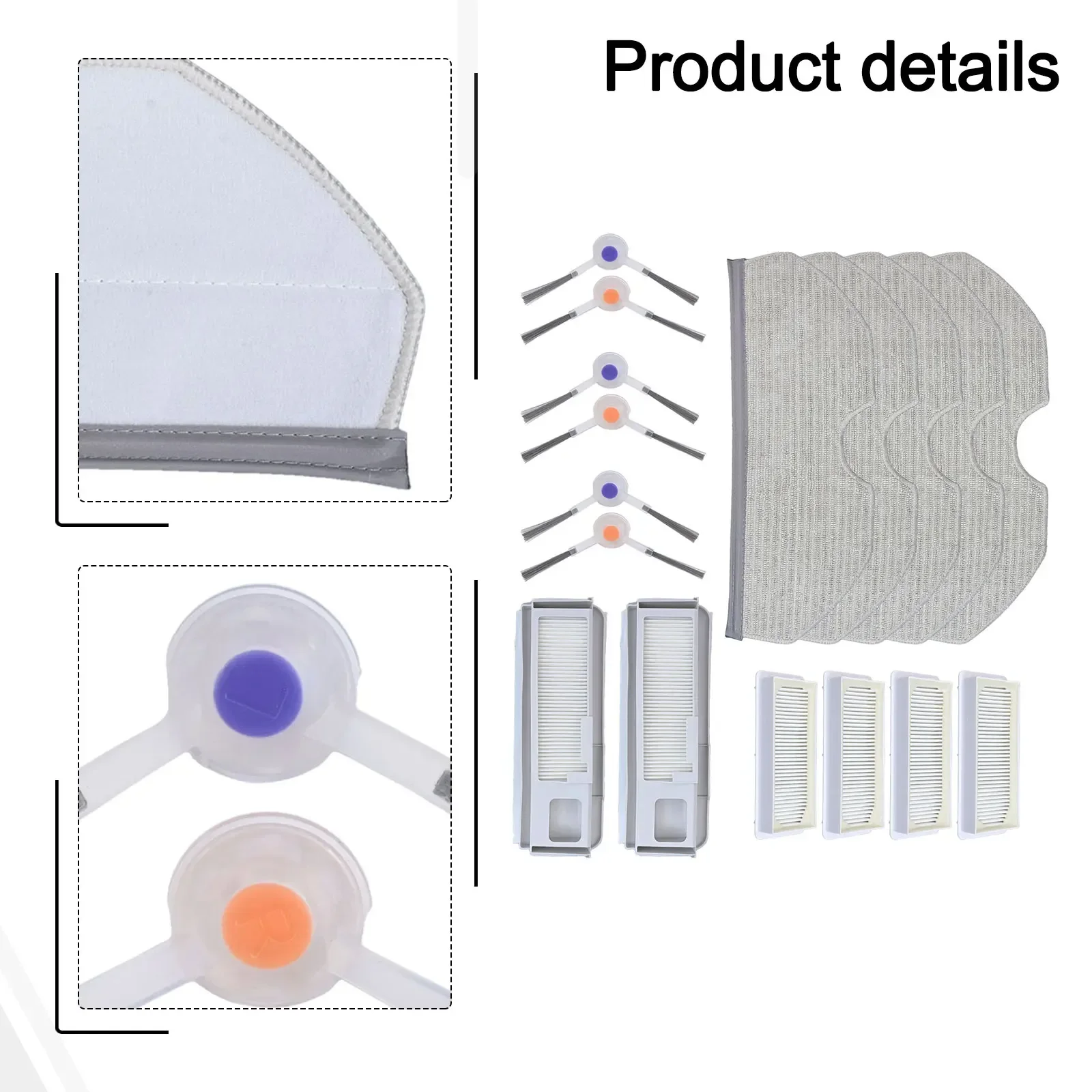 Cleaning Accessories Color: As Shown Dust Bag High-quality Filters Nylon+Plastic+Microfiber Convenient Dust Bags
Cleaning Accessories Color: As Shown Dust Bag High-quality Filters Nylon+Plastic+Microfiber Convenient Dust Bags