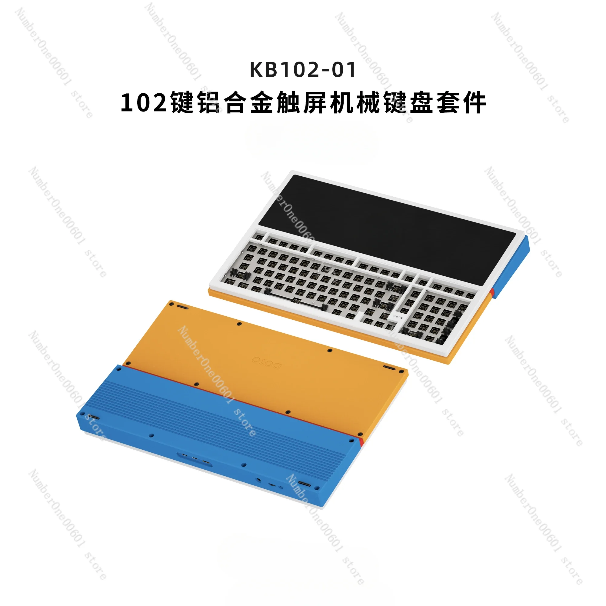 102 Key 14.5 Inch Touch Expansion Screen Aluminum Alloy Programmable Mechanical Keyboard Kit
102 Key 14.5 Inch Touch Expansion Screen Aluminum Alloy Programmable Mechanical Keyboard Kit