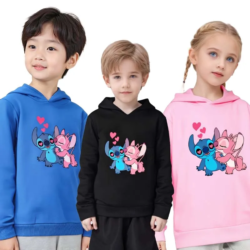 Stitch and Angel Hoodies for Boys Girls Pullover Sweatshirt Cartoon Anime 3D Print Long Sleeve Outerwear Halloween Outfits
Stitch and Angel Hoodies for Boys Girls Pullover Sweatshirt Cartoon Anime 3D Print Long Sleeve Outerwear Halloween Outfits