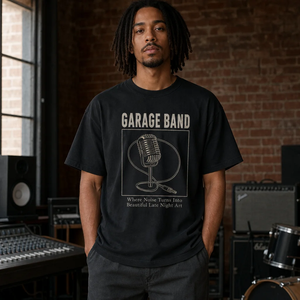 Men Graphic T Shirt Short Sleeve Loose Fit 50% Cotton 50% Polyester Stretch Fabric Vintage Band Mic Print Summer Casual Daily
Men Graphic T Shirt Short Sleeve Loose Fit 50% Cotton 50% Polyester Stretch Fabric Vintage Band Mic Print Summer Casual Daily