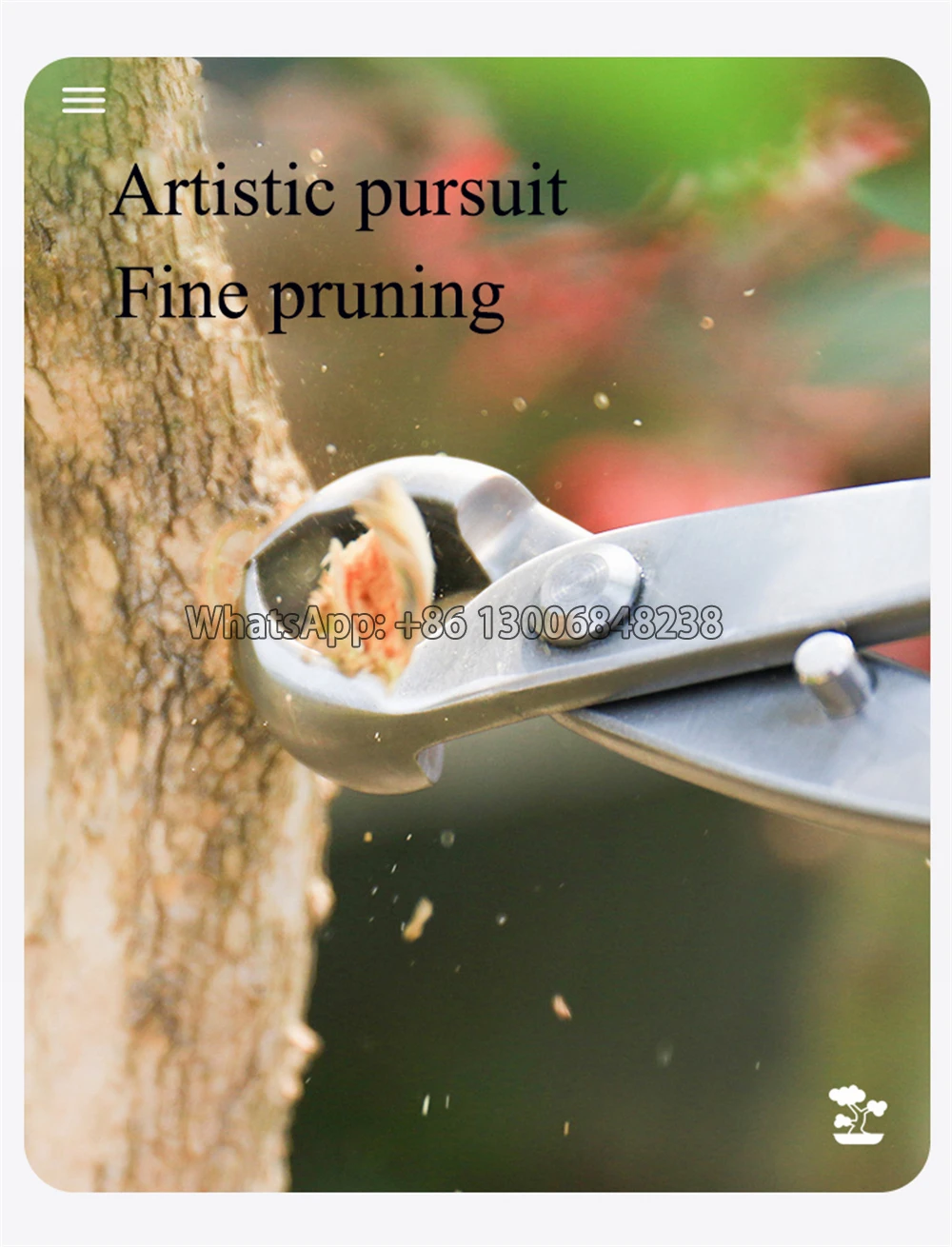 Bonsai pliers.Breaking Rod Pliers Trimming and Shape Making Special Branch Scissors.Stainless steel gardening scissors
Bonsai pliers.Breaking Rod Pliers Trimming and Shape Making Special Branch Scissors.Stainless steel gardening scissors