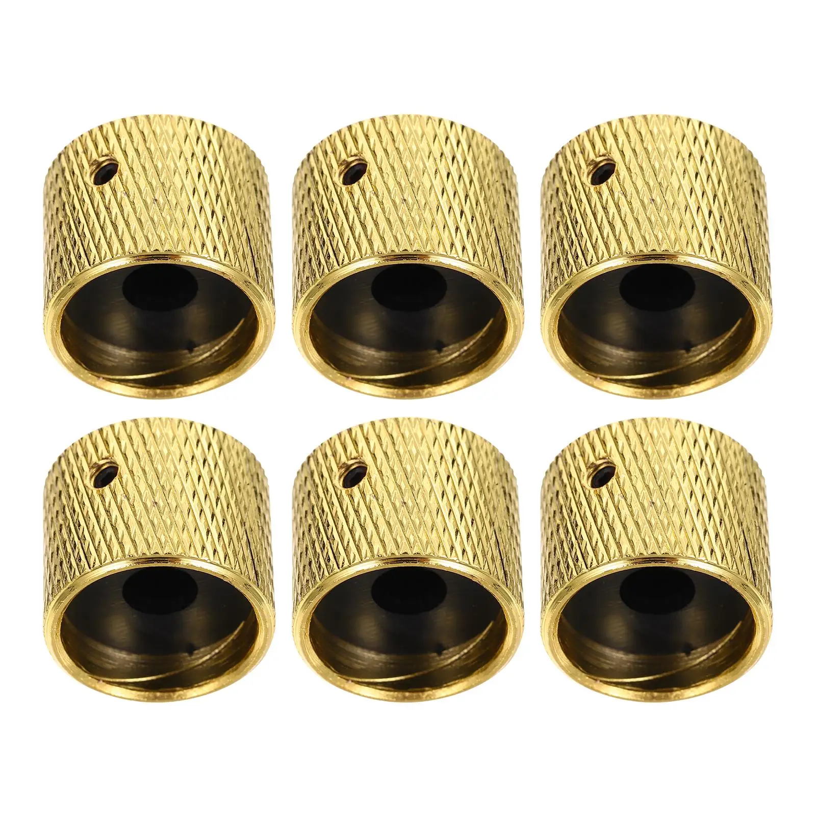 6pcs Potentiometer Cap Durable Alloy Control Knobs Bass Volume Caps Golden Amplifier Guitar Parts Accessories Replacement
6pcs Potentiometer Cap Durable Alloy Control Knobs Bass Volume Caps Golden Amplifier Guitar Parts Accessories Replacement