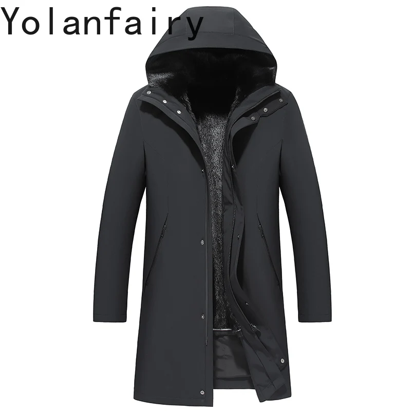 YOLANFAIRY парки из натурального меха, мужская одежда, зимняя съемная норковая куртка с подкладкой из цельного меха норки, мужская теплая меховая куртка с капюшоном Chaquetas
YOLANFAIRY парки из натурального меха, мужская одежда, зимняя съемная норковая куртка с подкладкой из цельного меха норки, мужская теплая меховая куртка с капюшоном Chaquetas