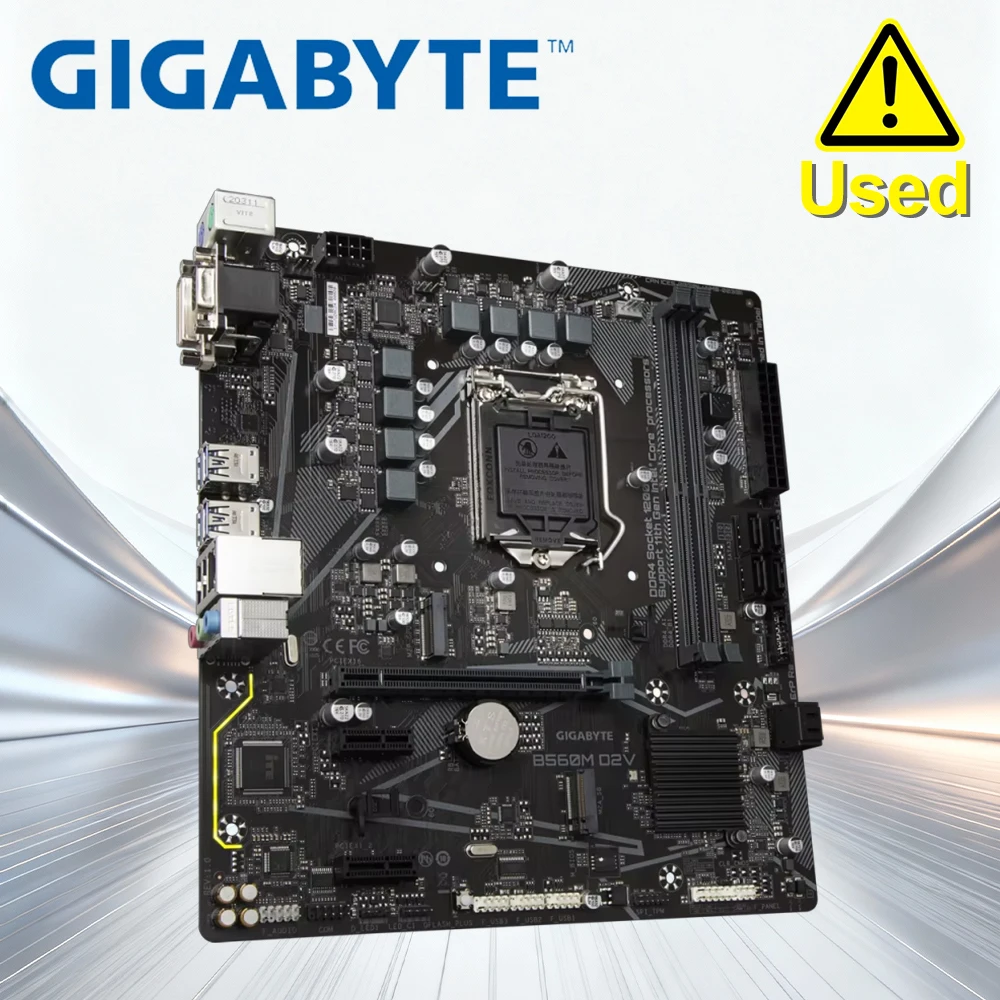 Материнская плата Gigabyte B560M D2V LGA 1200 DDR4 64 ГБ M-ATX для настольных ПК Intel B560 с M.2 SATA III USB3.0
Материнская плата Gigabyte B560M D2V LGA 1200 DDR4 64 ГБ M-ATX для настольных ПК Intel B560 с M.2 SATA III USB3.0