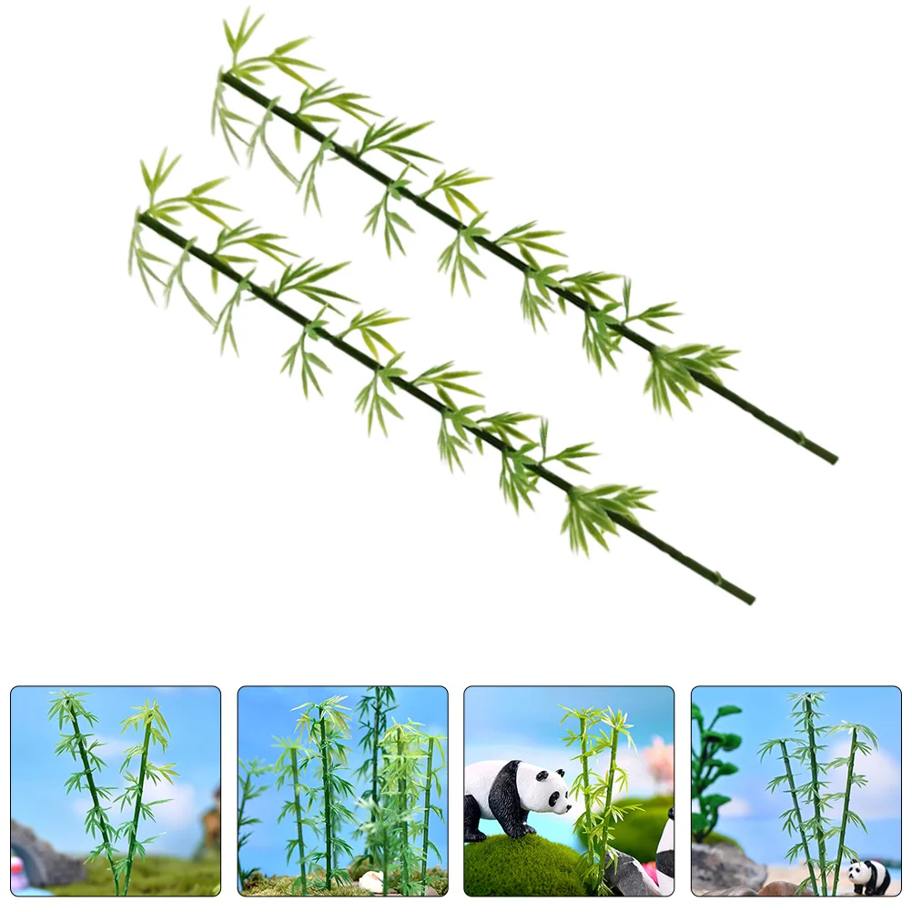12pcs Simulated Bamboo Plug in Fake Plants Mini Artificial Decor Plastic Micro landscape Model Miniature Greenery
12pcs Simulated Bamboo Plug in Fake Plants Mini Artificial Decor Plastic Micro landscape Model Miniature Greenery