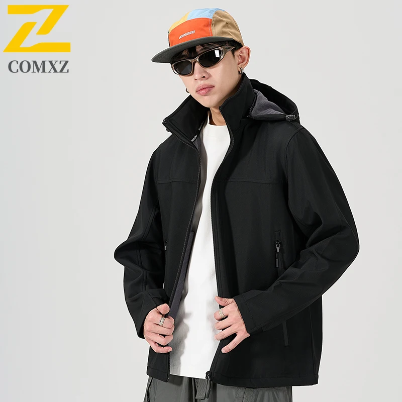 High Quality Men Charge Jacket 2025 Soft Shell Windproof Waterproof Breathable Hooded Jacket Outdoor Camp Adventure Windbreaker
High Quality Men Charge Jacket 2025 Soft Shell Windproof Waterproof Breathable Hooded Jacket Outdoor Camp Adventure Windbreaker