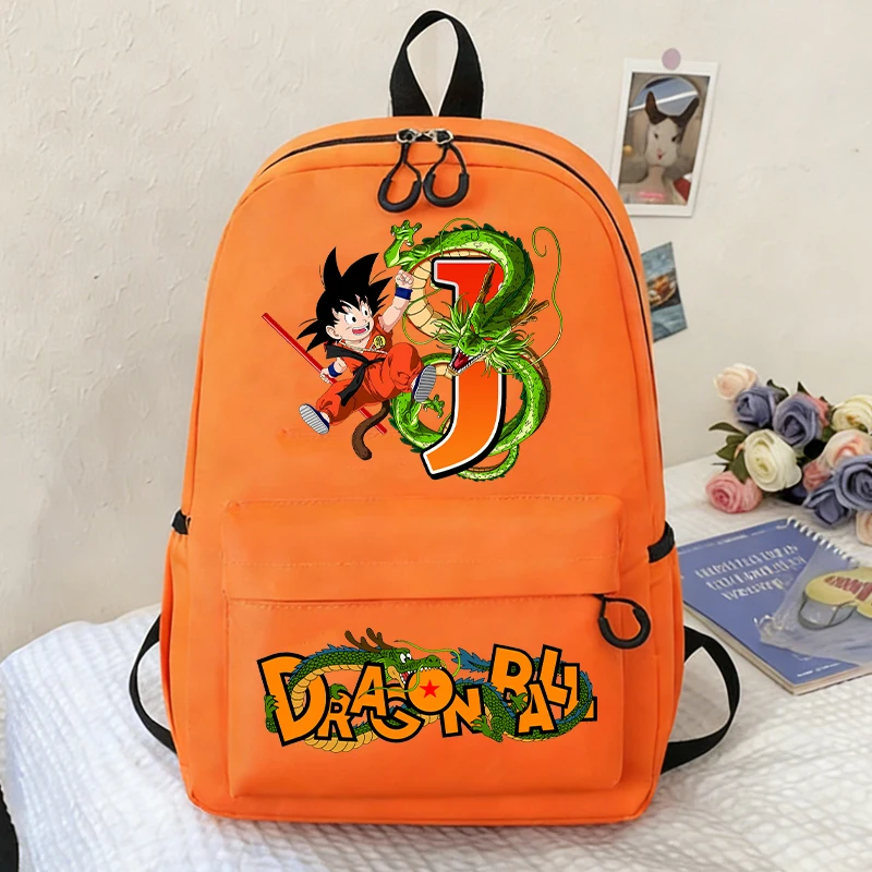 Dragons Ball Backpacks Anime Son Soku Large Capacity Schoolbags Cartoon Letter A-Z Shoulders Bags Boys Girls Stationary Supplies
Dragons Ball Backpacks Anime Son Soku Large Capacity Schoolbags Cartoon Letter A-Z Shoulders Bags Boys Girls Stationary Supplies
