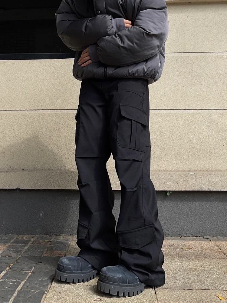 2023 New American High Street Multi-ket Workwear Pants Loose Straight Casual Drapey Bla Men's Women's West Pants
2023 New American High Street Multi-ket Workwear Pants Loose Straight Casual Drapey Bla Men's Women's West Pants