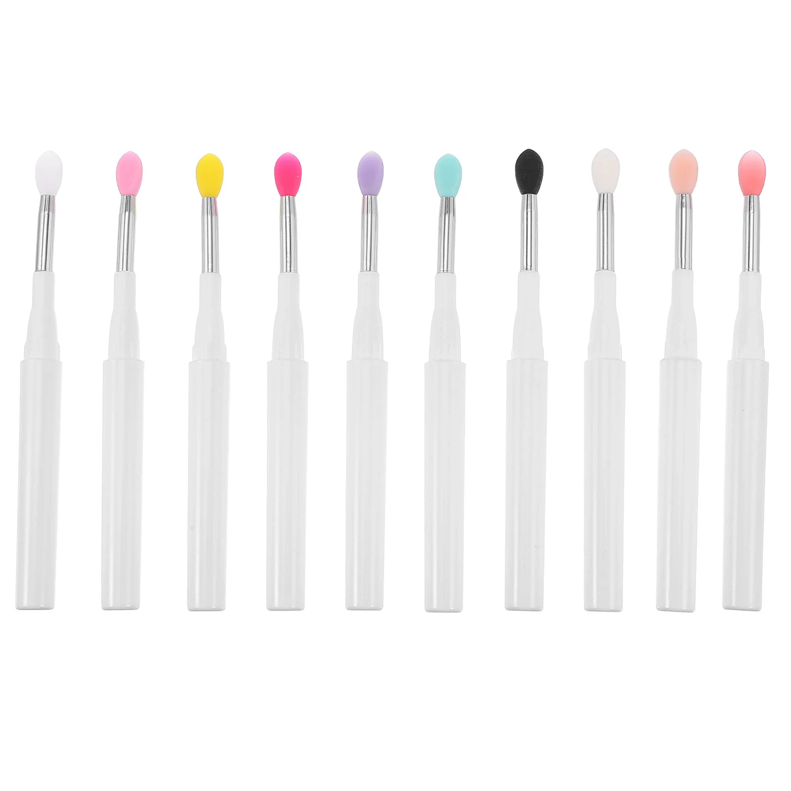 10Pcs Silicone Lip Brush Ultra-Soft Head Non-Skid Handle for Precise Makeup Application Portable Tool for Lipstick and
10Pcs Silicone Lip Brush Ultra-Soft Head Non-Skid Handle for Precise Makeup Application Portable Tool for Lipstick and