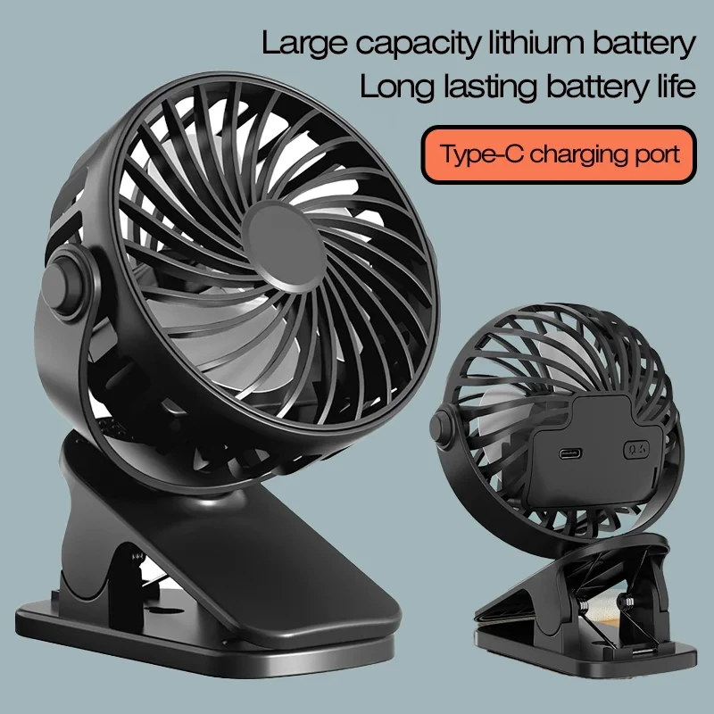 720°Rotatable Clip Fan Mini Cooler Fan Built In Night Lamp USB Rechargeable Personal Portable Fan For Outdoor Camping Ventilador
720°Rotatable Clip Fan Mini Cooler Fan Built In Night Lamp USB Rechargeable Personal Portable Fan For Outdoor Camping Ventilador