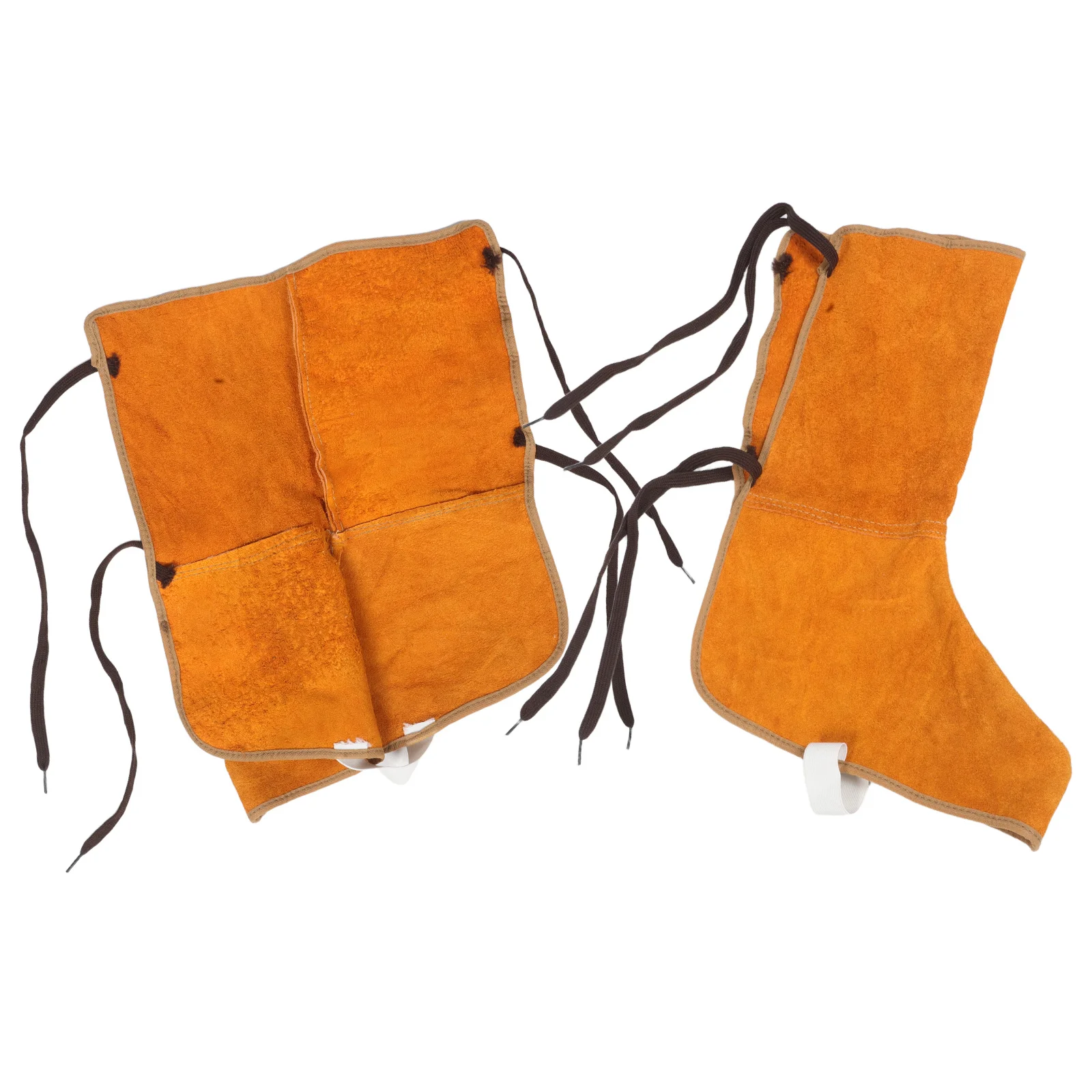 1 Pair Welding Spats Heat Resistant Safety Shoe Covers Lace-Up Foot Protection For Welding Work Insulated
1 Pair Welding Spats Heat Resistant Safety Shoe Covers Lace-Up Foot Protection For Welding Work Insulated